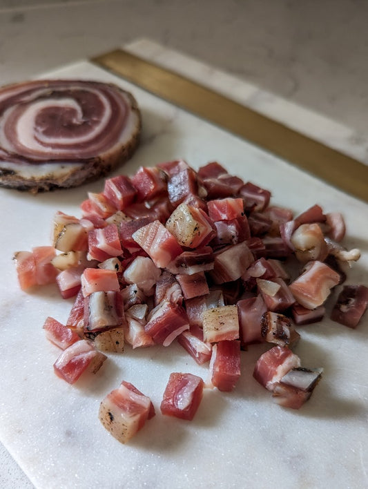 Higher-Welfare Rolled Pancetta