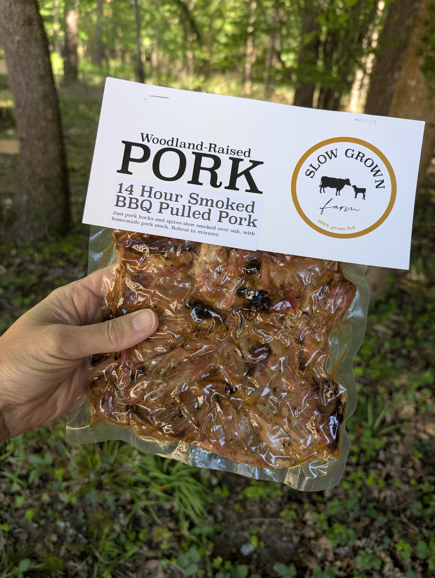 14 Hour Smoked BBQ Pulled pork